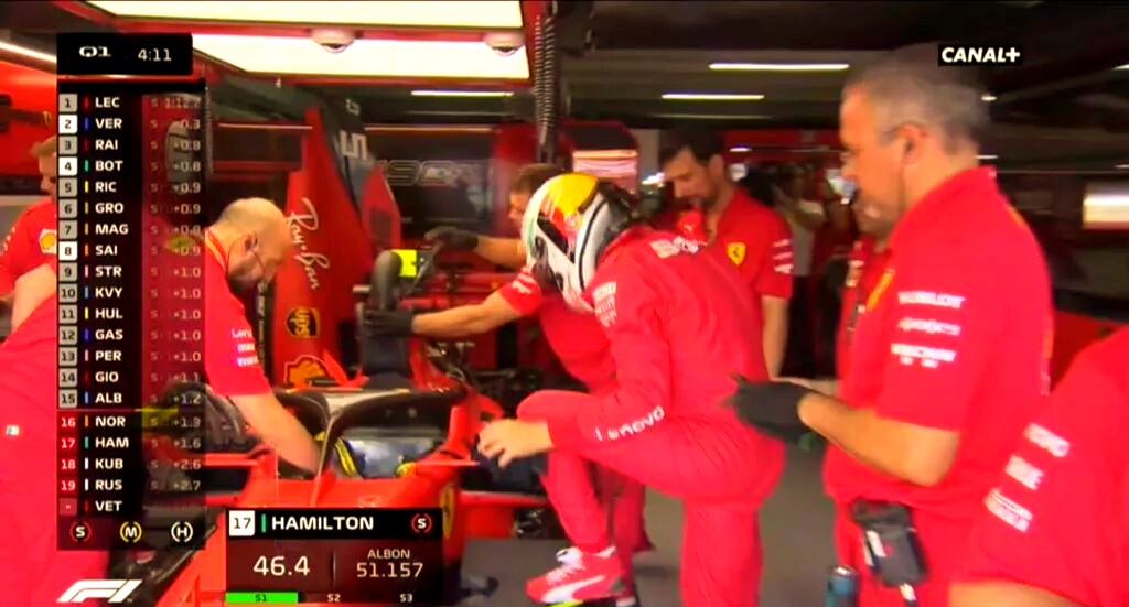 梅赛德斯鏖战阿斯顿马丁，汉密尔顿关键制胜